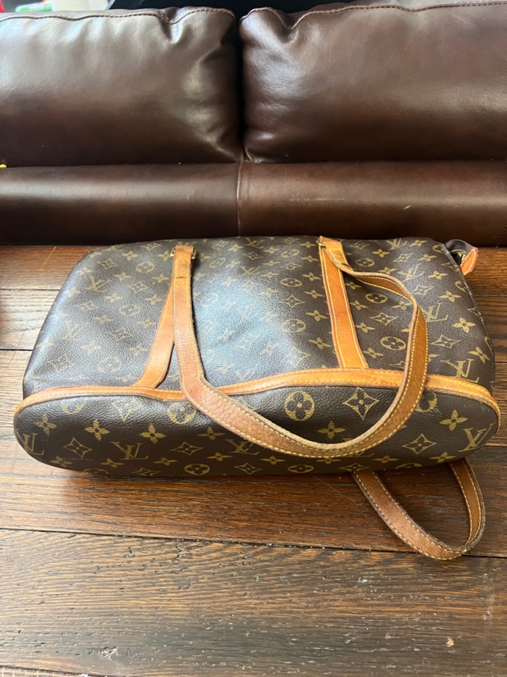 Authentic tote Louis Vuitton Monogram Canvas Babylone - Picture 5 of 11